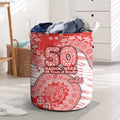 Sydney Swans NAIDOC Week 2026 Laundry Basket Australian Aboriginal Dot Art Dreamtime Pattern Style
