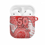 Sydney Swans NAIDOC Week 2026 AirPods Case Australian Aboriginal Dot Art Dreamtime Pattern Style