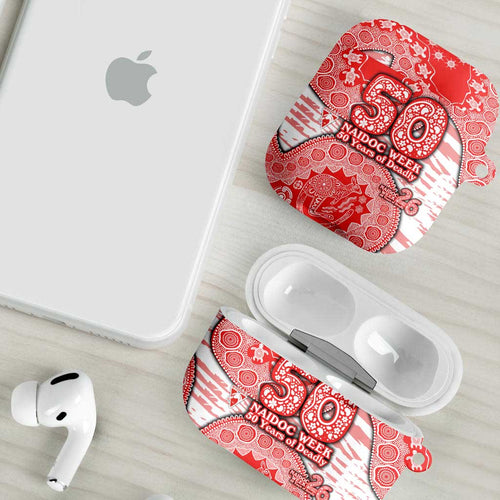 Sydney Swans NAIDOC Week 2026 AirPods Case Australian Aboriginal Dot Art Dreamtime Pattern Style
