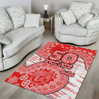 Sydney Swans NAIDOC Week 2026 Area Rug Australian Aboriginal Dot Art Dreamtime Pattern Style