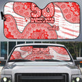Sydney Swans NAIDOC Week 2026 Auto Sun Shade Australian Aboriginal Dot Art Dreamtime Pattern Style