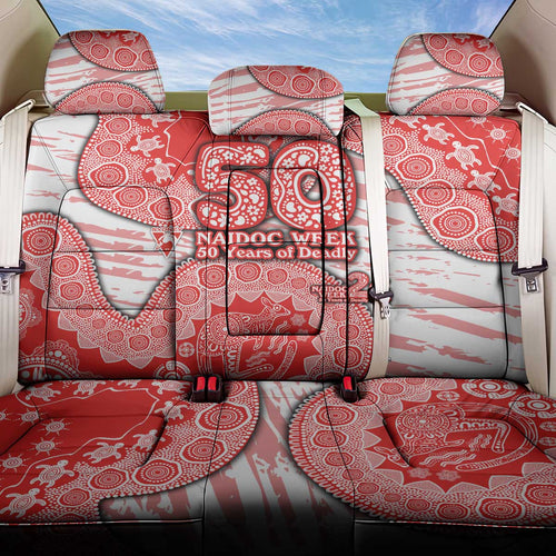 Sydney Swans NAIDOC Week 2026 Back Car Seat Cover Australian Aboriginal Dot Art Dreamtime Pattern Style
