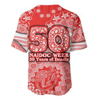 Sydney Swans NAIDOC Week 2026 Baseball Jersey Australian Aboriginal Dot Art Dreamtime Pattern Style