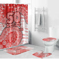 Sydney Swans NAIDOC Week 2026 Bathroom Set Australian Aboriginal Dot Art Dreamtime Pattern Style