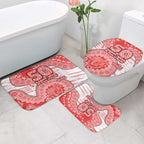 Sydney Swans NAIDOC Week 2026 Bathroom Set Australian Aboriginal Dot Art Dreamtime Pattern Style
