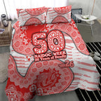 Sydney Swans NAIDOC Week 2026 Bedding Set Australian Aboriginal Dot Art Dreamtime Pattern Style