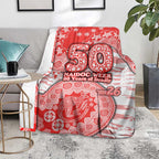 Sydney Swans NAIDOC Week 2026 Blanket Australian Aboriginal Dot Art Dreamtime Pattern Style