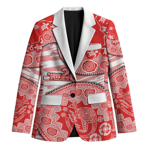 Sydney Swans NAIDOC Week 2026 Blazer Australian Aboriginal Dot Art Dreamtime Pattern Style