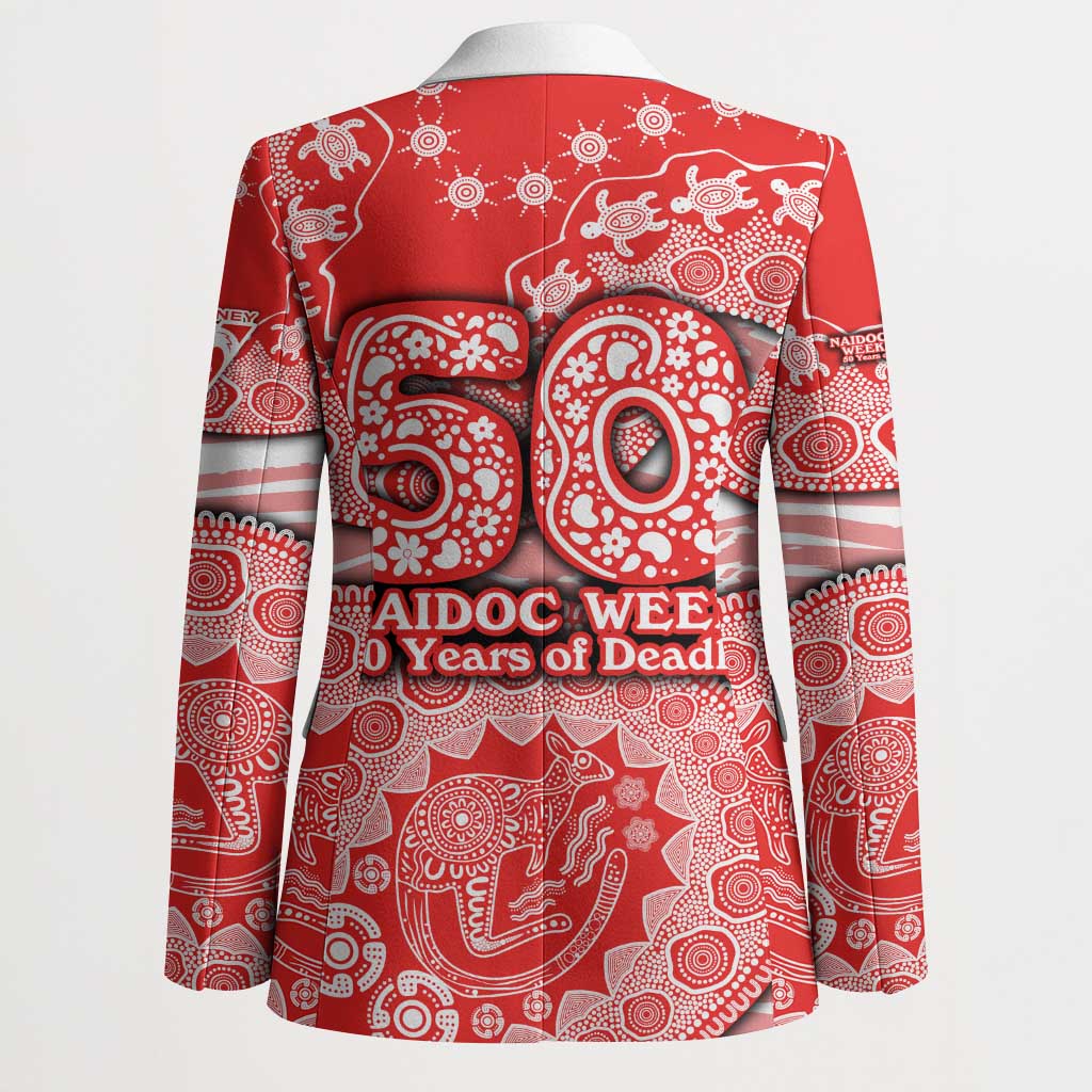 Sydney Swans NAIDOC Week 2026 Blazer Australian Aboriginal Dot Art Dreamtime Pattern Style