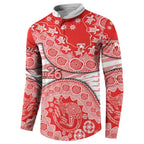 Sydney Swans NAIDOC Week 2026 Button Sweatshirt Australian Aboriginal Dot Art Dreamtime Pattern Style
