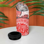 Sydney Swans NAIDOC Week 2026 4 in 1 Can Cooler Tumbler Australian Aboriginal Dot Art Dreamtime Pattern Style