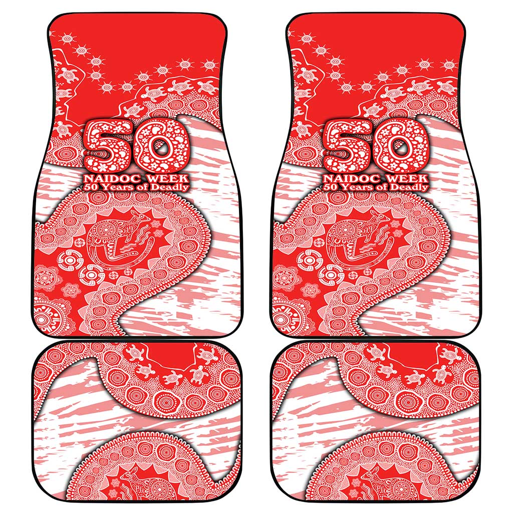 Sydney Swans NAIDOC Week 2026 Car Mats Australian Aboriginal Dot Art Dreamtime Pattern Style