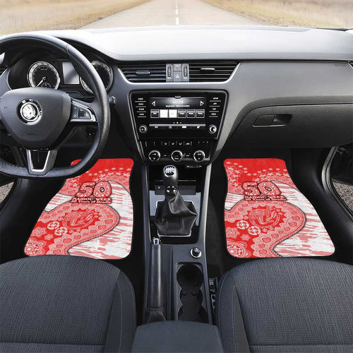 Sydney Swans NAIDOC Week 2026 Car Mats Australian Aboriginal Dot Art Dreamtime Pattern Style