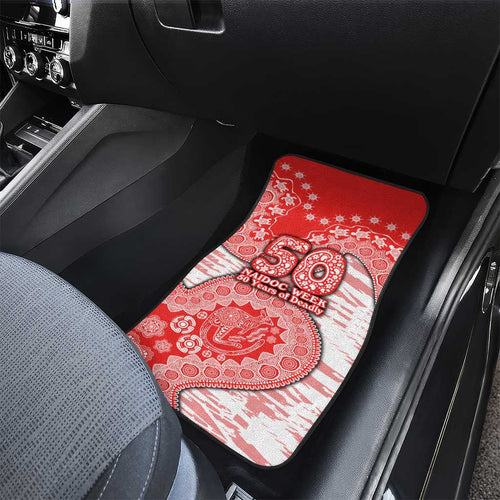 Sydney Swans NAIDOC Week 2026 Car Mats Australian Aboriginal Dot Art Dreamtime Pattern Style