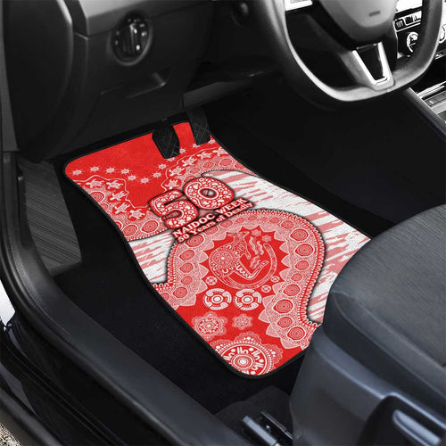 Sydney Swans NAIDOC Week 2026 Car Mats Australian Aboriginal Dot Art Dreamtime Pattern Style