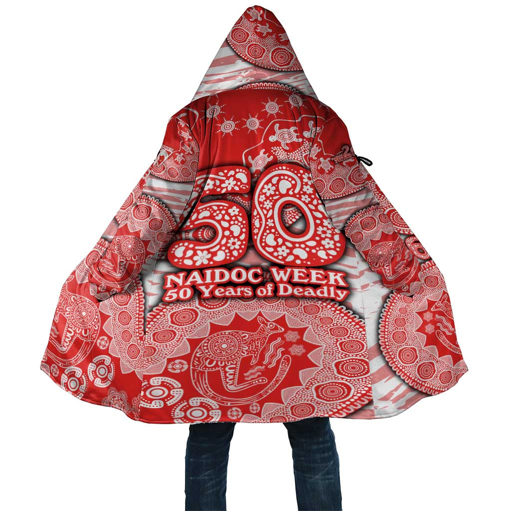Sydney Swans NAIDOC Week 2026 Cloak Australian Aboriginal Dot Art Dreamtime Pattern Style