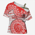 Sydney Swans NAIDOC Week 2026 Cross Shoulder Shirt Australian Aboriginal Dot Art Dreamtime Pattern Style