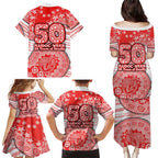 Sydney Swans NAIDOC Week 2026 Family Matching Puletasi and Hawaiian Shirt Australian Aboriginal Dot Art Dreamtime Pattern Style