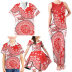 Sydney Swans NAIDOC Week 2026 Family Matching Tank Maxi Dress and Hawaiian Shirt Australian Aboriginal Dot Art Dreamtime Pattern Style