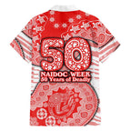 Sydney Swans NAIDOC Week 2026 Family Matching Tank Maxi Dress and Hawaiian Shirt Australian Aboriginal Dot Art Dreamtime Pattern Style