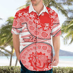 Sydney Swans NAIDOC Week 2026 Hawaiian Shirt Australian Aboriginal Dot Art Dreamtime Pattern Style