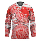 Sydney Swans NAIDOC Week 2026 Hockey Jersey Australian Aboriginal Dot Art Dreamtime Pattern Style