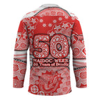 Sydney Swans NAIDOC Week 2026 Hockey Jersey Australian Aboriginal Dot Art Dreamtime Pattern Style