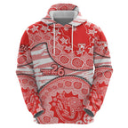 Sydney Swans NAIDOC Week 2026 Hoodie Australian Aboriginal Dot Art Dreamtime Pattern Style