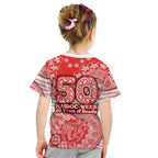 Sydney Swans NAIDOC Week 2026 Kid T Shirt Australian Aboriginal Dot Art Dreamtime Pattern Style