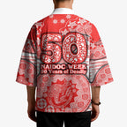 Sydney Swans NAIDOC Week 2026 Kimono Australian Aboriginal Dot Art Dreamtime Pattern Style