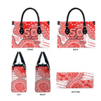 Sydney Swans NAIDOC Week 2026 Leather Bag Australian Aboriginal Dot Art Dreamtime Pattern Style