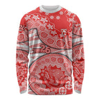Sydney Swans NAIDOC Week 2026 Long Sleeve Shirt Australian Aboriginal Dot Art Dreamtime Pattern Style