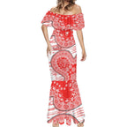 Sydney Swans NAIDOC Week 2026 Mermaid Dress Australian Aboriginal Dot Art Dreamtime Pattern Style