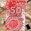 Sydney Swans NAIDOC Week 2026 Puzzle Australian Aboriginal Dot Art Dreamtime Pattern Style