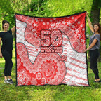 Sydney Swans NAIDOC Week 2026 Quilt Australian Aboriginal Dot Art Dreamtime Pattern Style