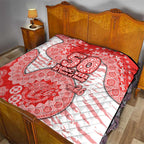 Sydney Swans NAIDOC Week 2026 Quilt Australian Aboriginal Dot Art Dreamtime Pattern Style