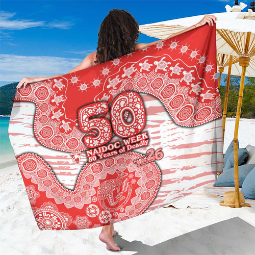 Sydney Swans NAIDOC Week 2026 Sarong Australian Aboriginal Dot Art Dreamtime Pattern Style
