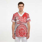 Sydney Swans NAIDOC Week 2026 Scrub Top Australian Aboriginal Dot Art Dreamtime Pattern Style