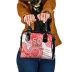 Sydney Swans NAIDOC Week 2026 Shoulder Handbag Australian Aboriginal Dot Art Dreamtime Pattern Style