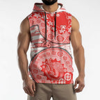 Sydney Swans NAIDOC Week 2026 Sleeveless Hoodie Australian Aboriginal Dot Art Dreamtime Pattern Style