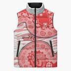 Sydney Swans NAIDOC Week 2026 Sleeveless Puffer Jacket Australian Aboriginal Dot Art Dreamtime Pattern Style