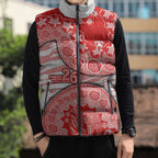 Sydney Swans NAIDOC Week 2026 Sleeveless Puffer Jacket Australian Aboriginal Dot Art Dreamtime Pattern Style