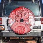Sydney Swans NAIDOC Week 2026 Spare Tire Cover Australian Aboriginal Dot Art Dreamtime Pattern Style