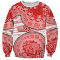 Sydney Swans NAIDOC Week 2026 Sweatshirt Australian Aboriginal Dot Art Dreamtime Pattern Style