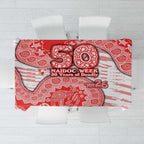 Sydney Swans NAIDOC Week 2026 Tablecloth Australian Aboriginal Dot Art Dreamtime Pattern Style
