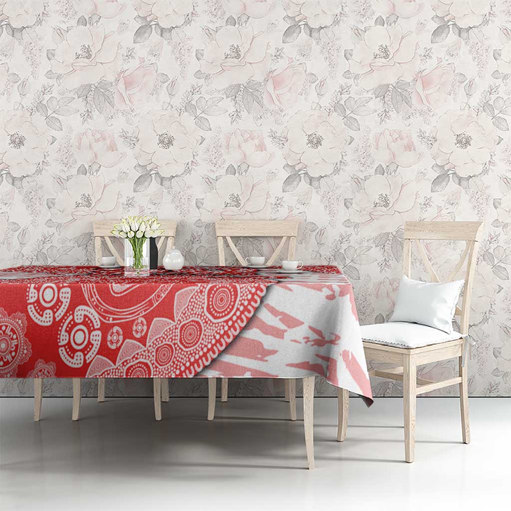 Sydney Swans NAIDOC Week 2026 Tablecloth Australian Aboriginal Dot Art Dreamtime Pattern Style