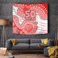 Sydney Swans NAIDOC Week 2026 Tapestry Australian Aboriginal Dot Art Dreamtime Pattern Style