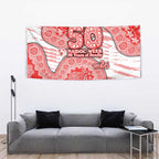 Sydney Swans NAIDOC Week 2026 Tapestry Australian Aboriginal Dot Art Dreamtime Pattern Style