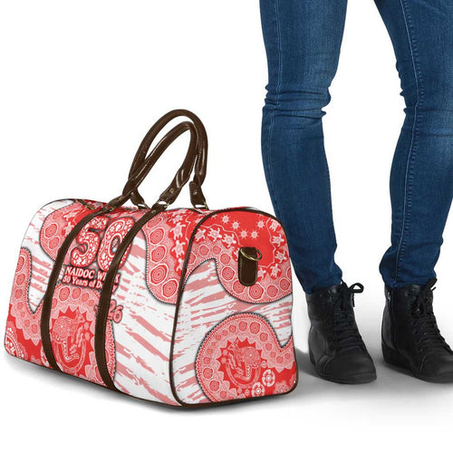 Sydney Swans NAIDOC Week 2026 Travel Bag Australian Aboriginal Dot Art Dreamtime Pattern Style