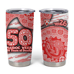 Sydney Swans NAIDOC Week 2026 Tumbler Cup Australian Aboriginal Dot Art Dreamtime Pattern Style